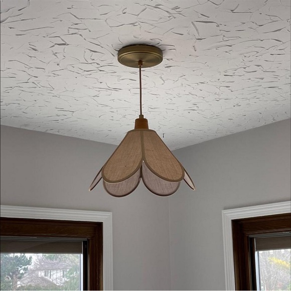 1 Opalhouse Burlap Petal Ceiling Pendant Designed With Jungalow. - Picture 3 of 10